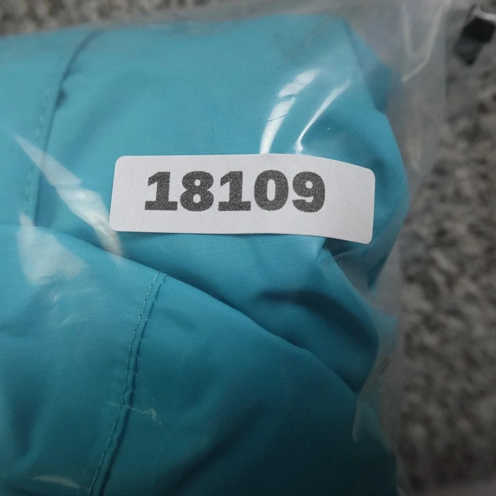 Columbia Jacket Womens L Blue Omni Tech Hooded Waterproof Coat‎ Outdoor Hiking